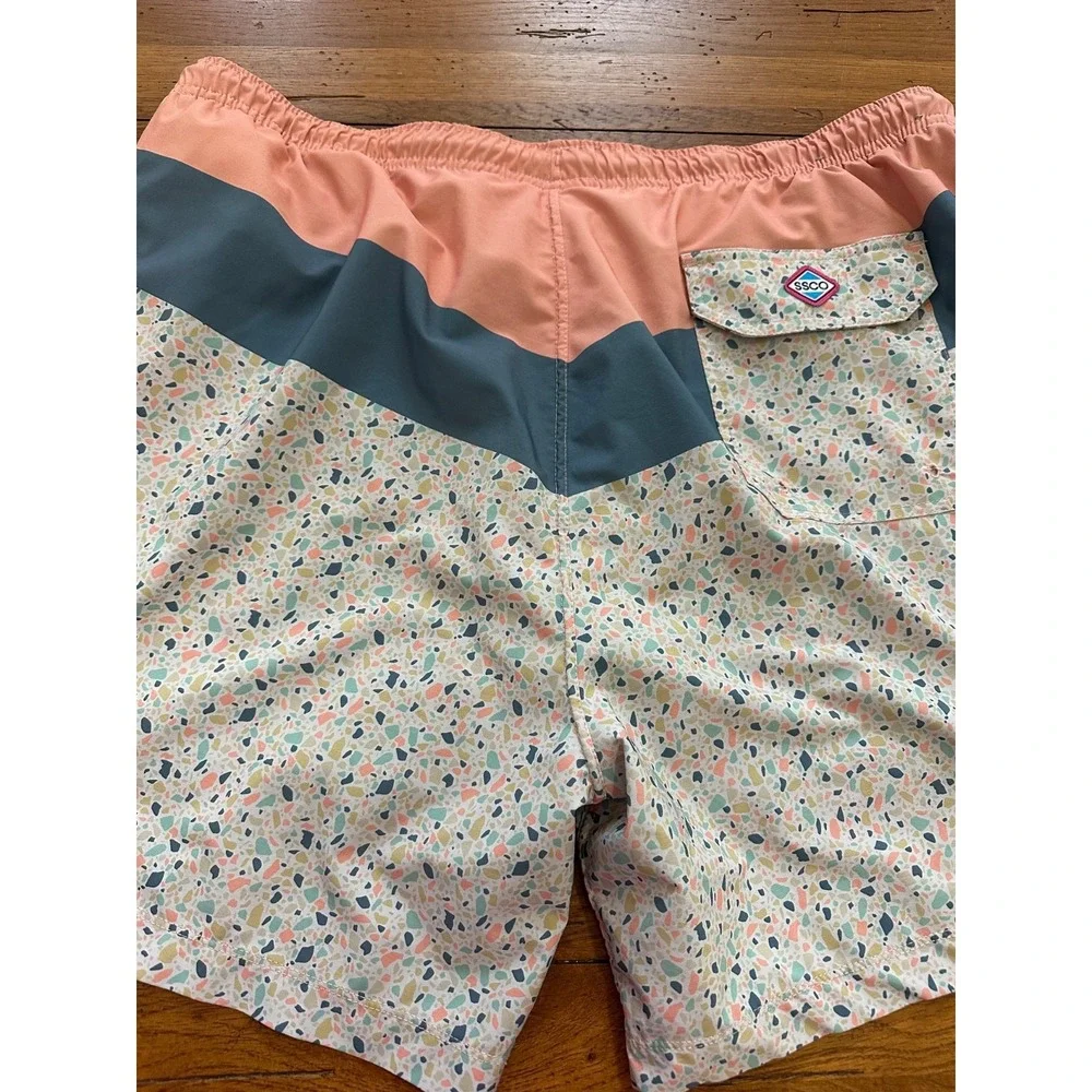 SSCO southern shirt co swim trunks‎ with lining 6